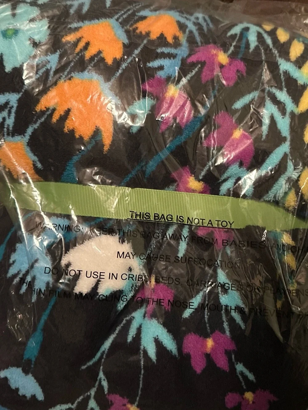 NWT Vera Bradley Midnight Blues Plush Blanket
